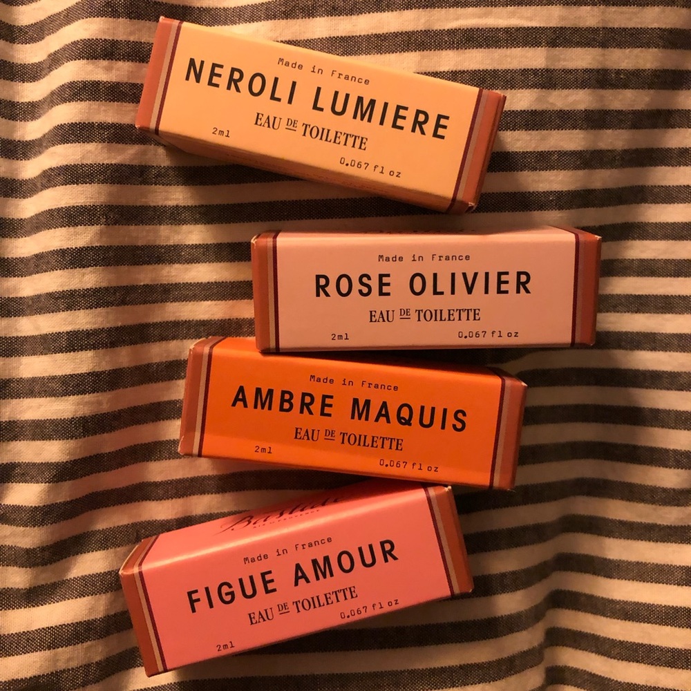 Bastide Fragrance sampler